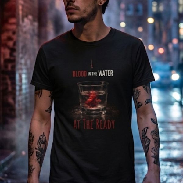 At The Ready BloodIn The Water Tee