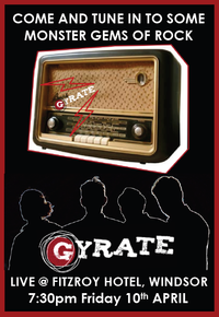 Gyrate @ The Fitzroy Hotel