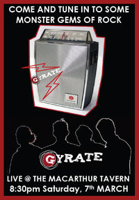 Gyrate @ Macarthur Tavern