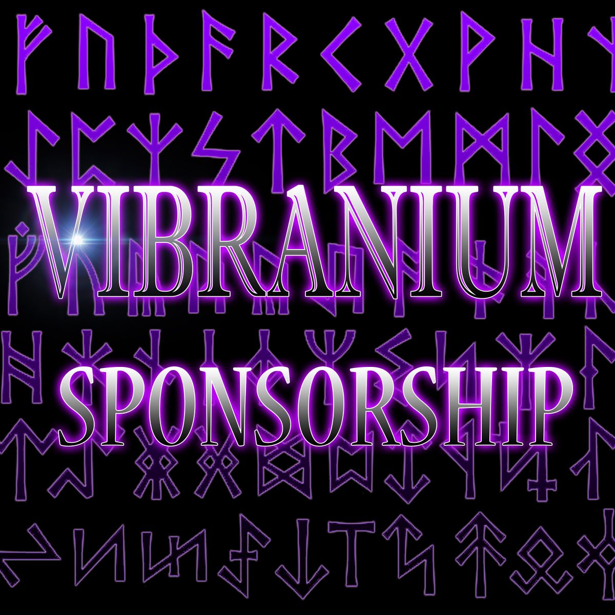 Vibranium Sponsorship