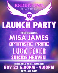 Knight Owl Records Launch Party Show