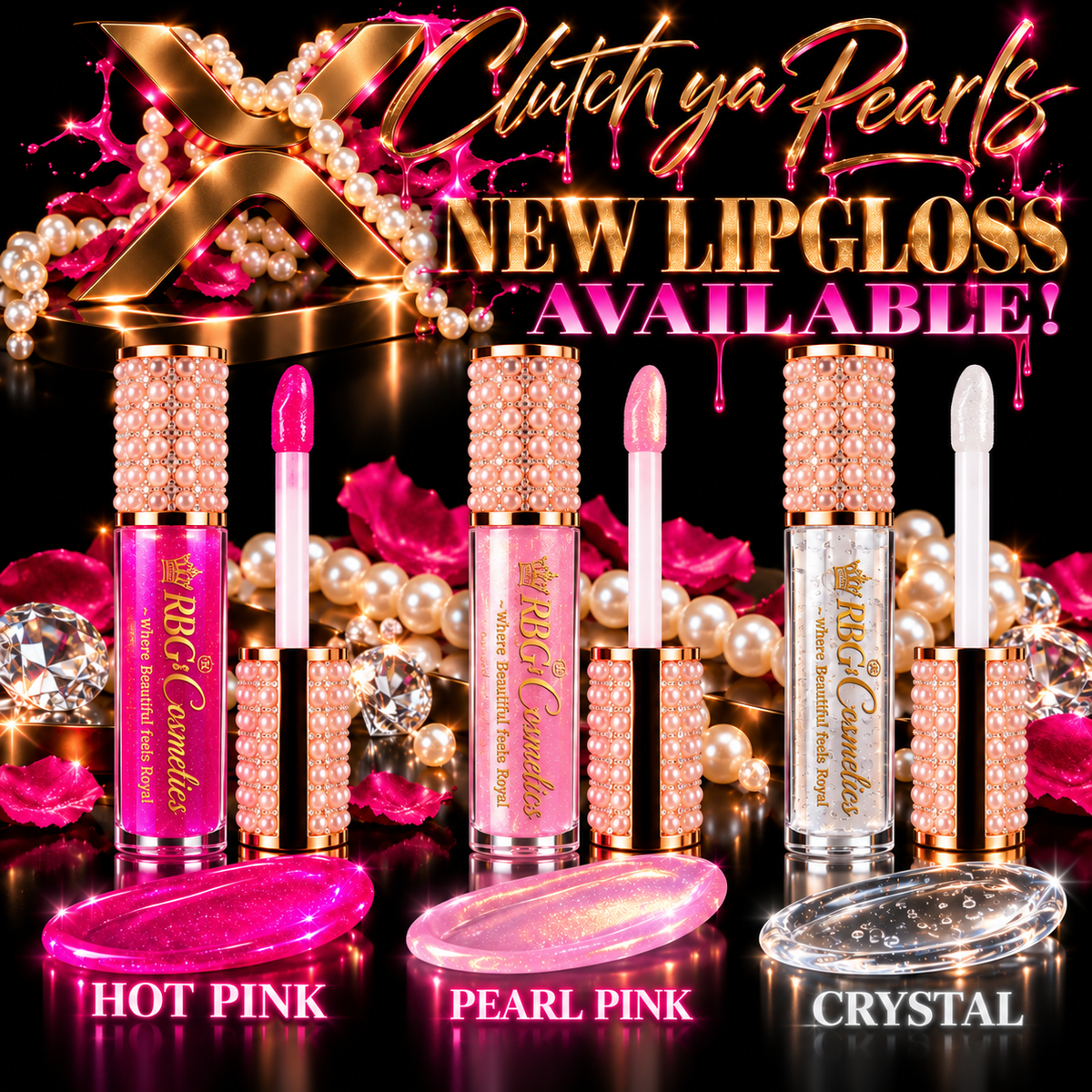 Clutch ya Pearls Lipgloss!