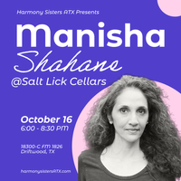 Manisha Shahane @ Salt Lick Cellars - A Harmony Sister Solo Show