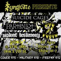 Suicide Cages, Partialist, Nvr Endvr, and Violent Testimony
