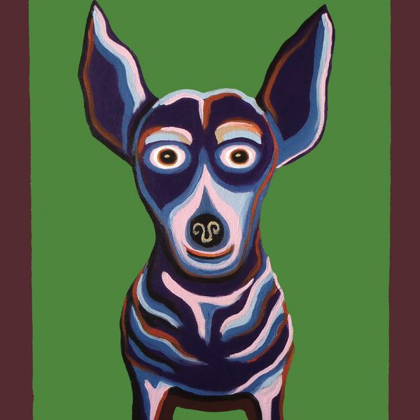Bat Dog Print