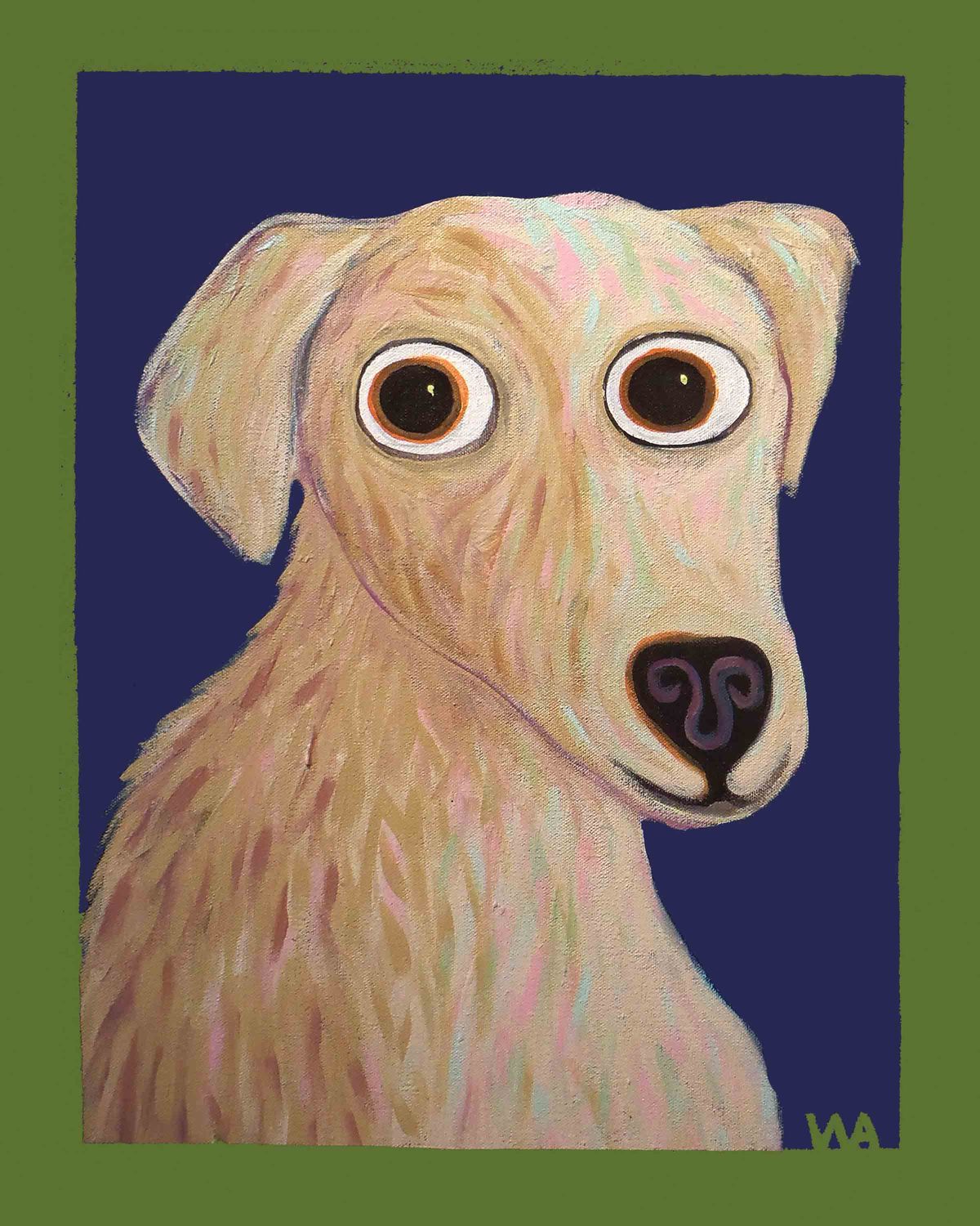 CUSTOM PORTRAIT OF YOUR PET - Acrylic on Canvas