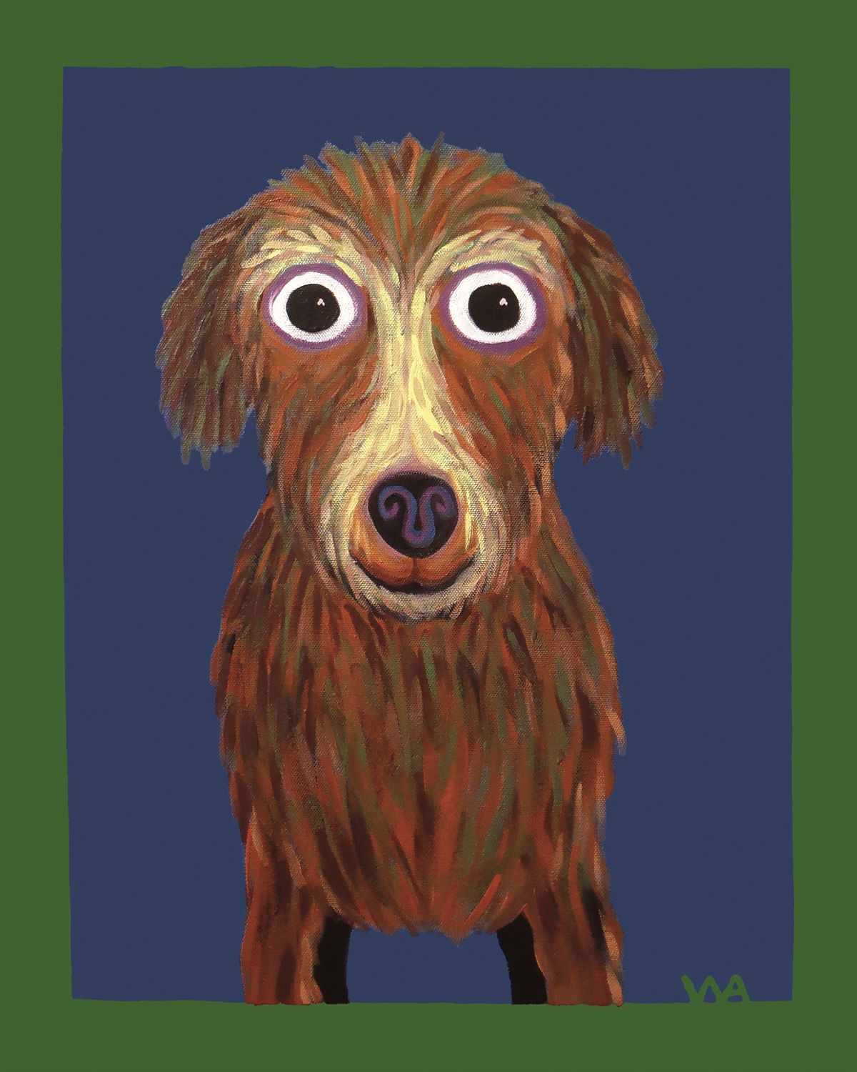 Leo Dog Print