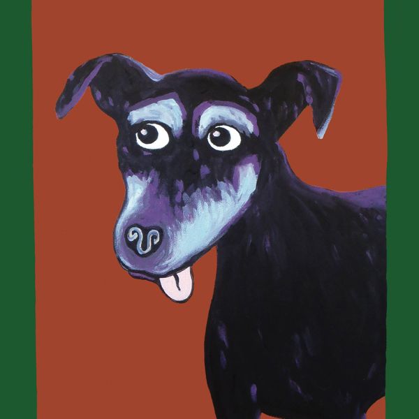Lily Dog Print