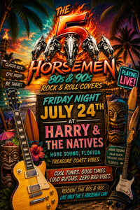 Harry & The Natives Under the Tiki!