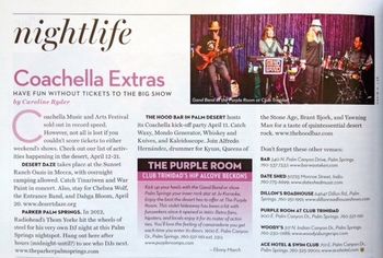 Great feature in Palm Springs Life
