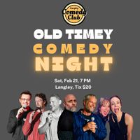 Old Timey Comedy Night