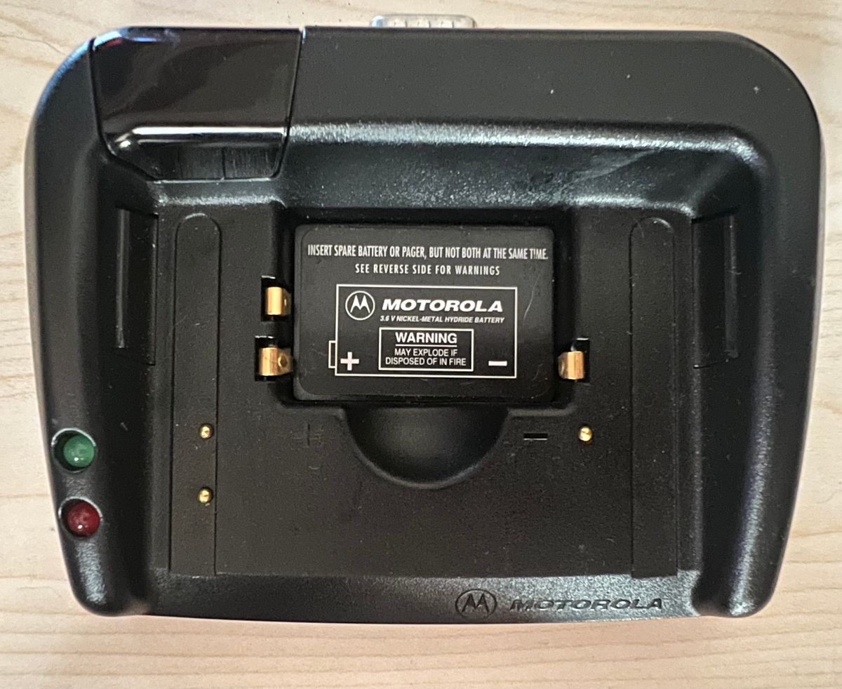 Motorola Timeport / Pagewriter Charging/Data Cradle
