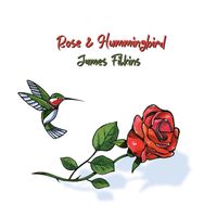 Rose & Hummingbird by James Filkins