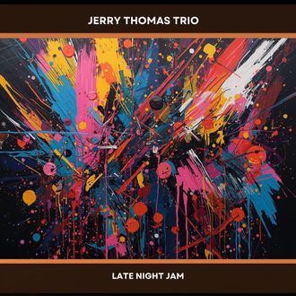 A relaxed jazz trio piece with soft swing and warm interplay between piano, bass, and drums, perfect for quiet late night listening.