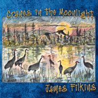 Cranes in the Moonlight by James Filkins