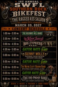 Michael Allman guest appearance at the 1st Annual SWFL Southern Rock Bikefest