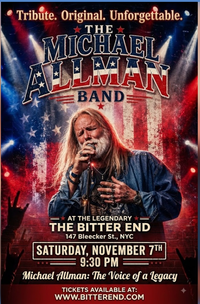 Michael Allman Returns to the iconic Bitter End