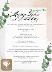 Angel Macias Birthday Fundraiser and Toy Drive