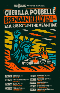 Sam Russo (Brendan Kelly/Guerilla Poubelle tour)