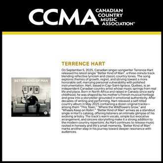 Terrence Hart Music - CCMA