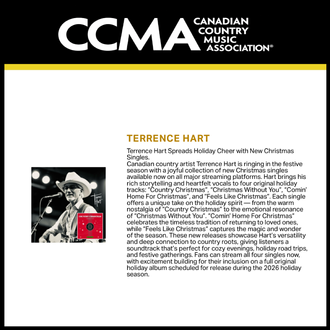Terrence Hart Music - CCMA
