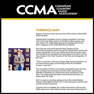Terrence Hart Music - CCMA