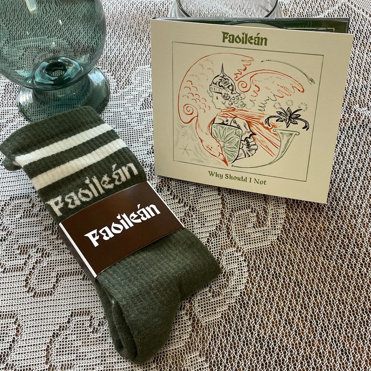 BUNDLE - Why Should I Not CD and Faoileán Wool-Blend Socks