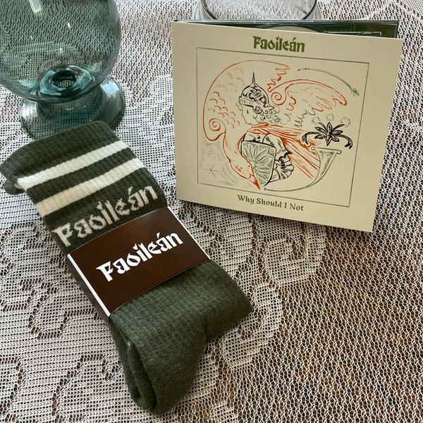 BUNDLE - Why Should I Not CD and Faoileán Wool-Blend Socks