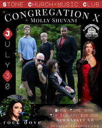 Congregation X + Molly Shuvani FULL BAND at Stone Church