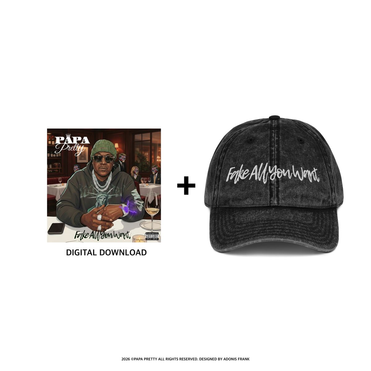 Fake All You Want Vintage Cap Bundle