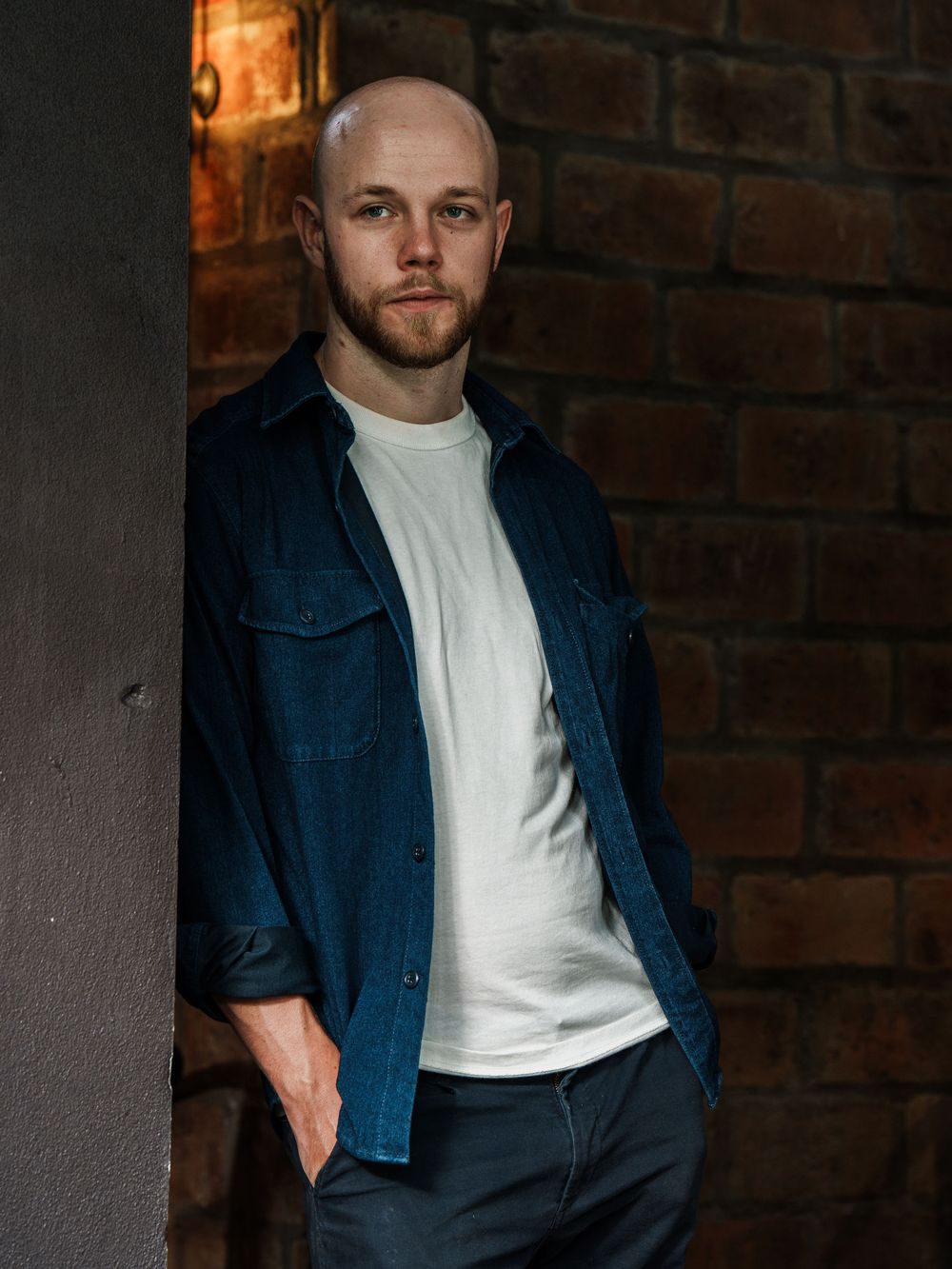 Picture of Benkio (Ben Townsend) leaning against a wall.