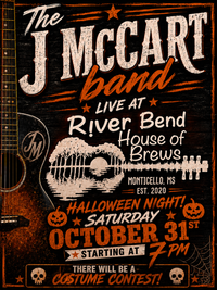 The J McCart Band @ River Bend House of Brews