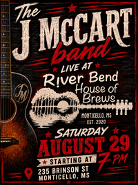 The J McCart Band @ River Bend House of Brews
