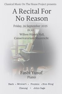 Classical Music On The House Project: A Recital For No Reason