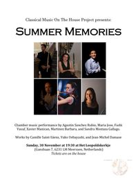 Classical Music On The House Project: Summer Memory