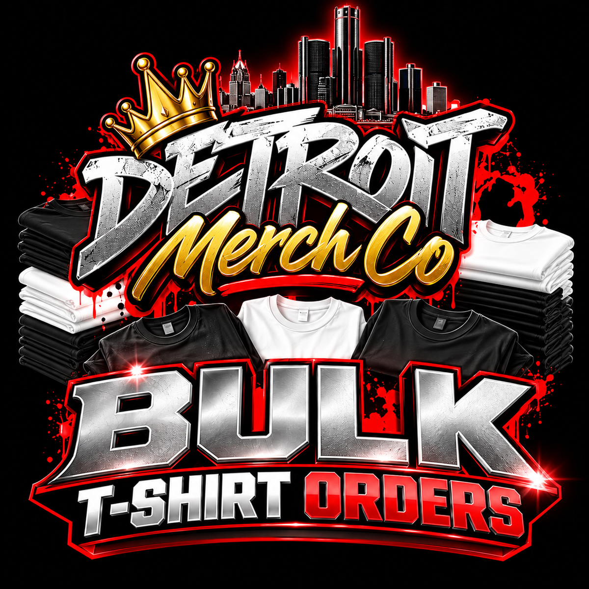 BULK CUSTOM T-SHIRT ORDERS