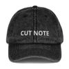 Cut note Vintage Cap | Otto Cap 18-1248