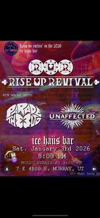 The Unaffected Headlining at Ice Haus