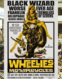 Wheelies 12 Year Anniversary Parking Lot Fest
