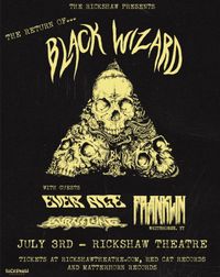 Black Wizard, Ever Age, FRANKLIN and Burnt Lung at The Rickshaw Theatre