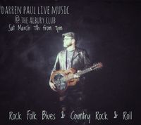 Darren Paul @ The Albury Club