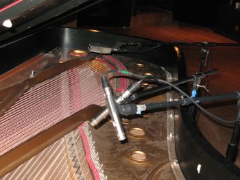 Piano mics Dallas Soud Lab
