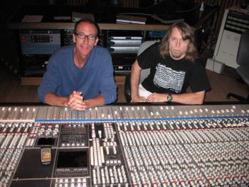 Dallas Sound Lab with recording engineer and friend Mike Musal-Dallas
