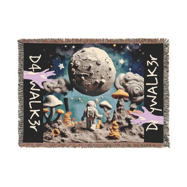 "LUNAR R3ACH"  (Woven Blanket)