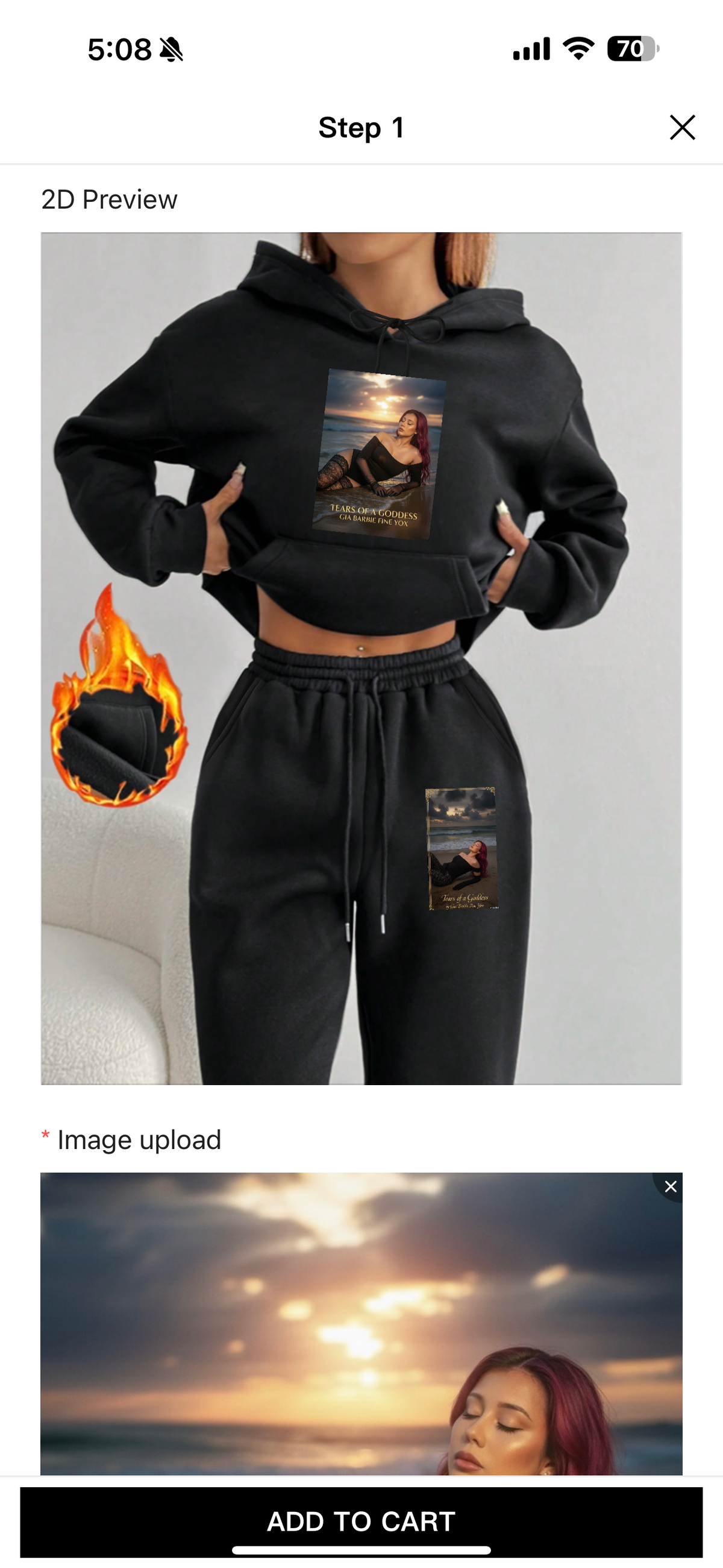Hoodie + matching joggers 