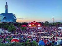 Onna Lou at Canada Day at The Forks - Finding our North Star