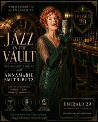 Jazz In The Vault @ Emerald 29: A Speakeasy Series featuring Annamarie Smith-Butz