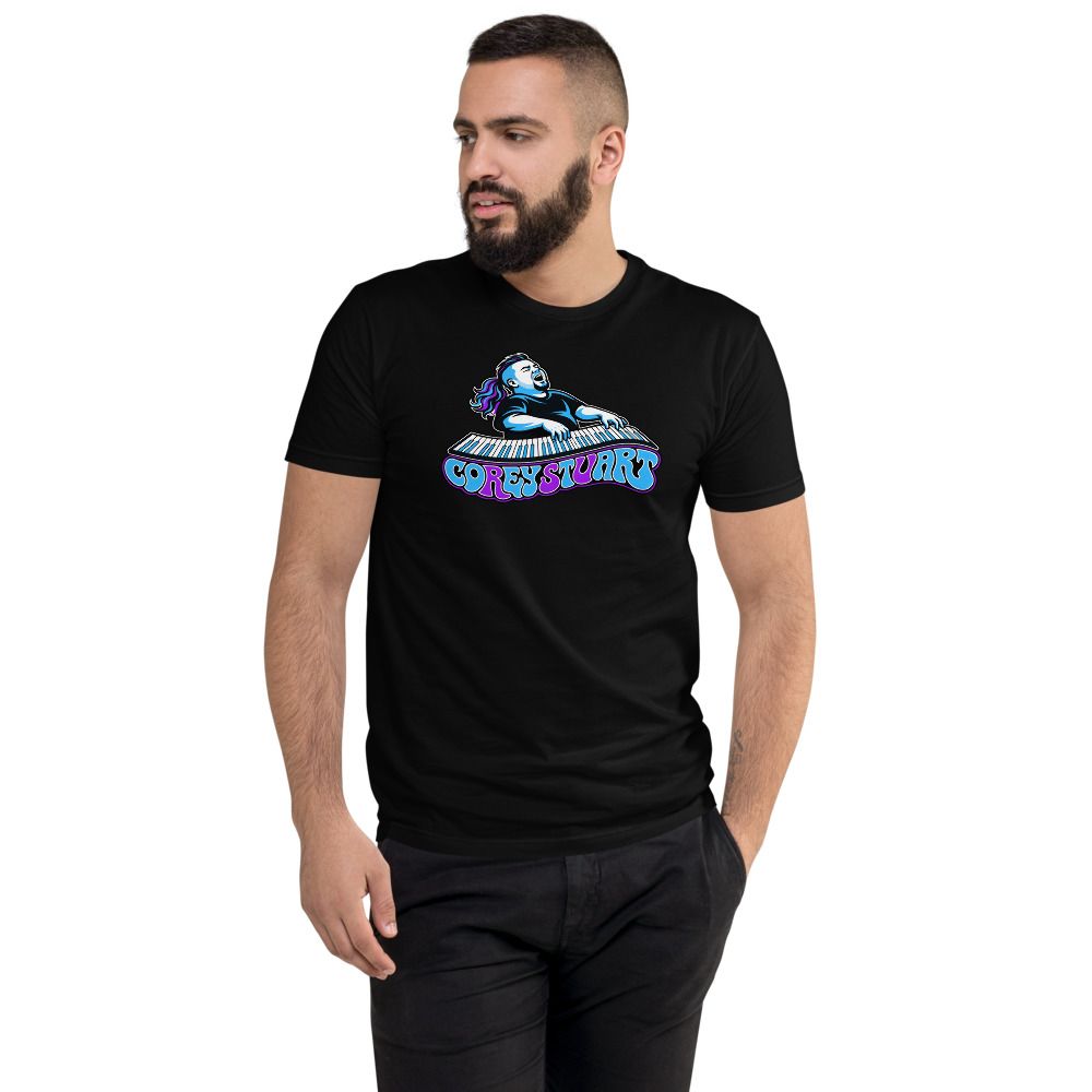 COREY STUART OFFICIAL LOGO Fitted T-Shirt | Next Level 3600