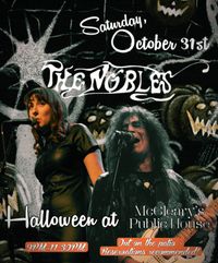 The Nobles Band: Halloween Party at McCleary’s!