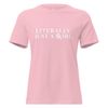 literally just a girl t-shirt